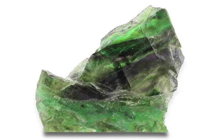 Colorful, Polished Fluorite Slab - China #287203